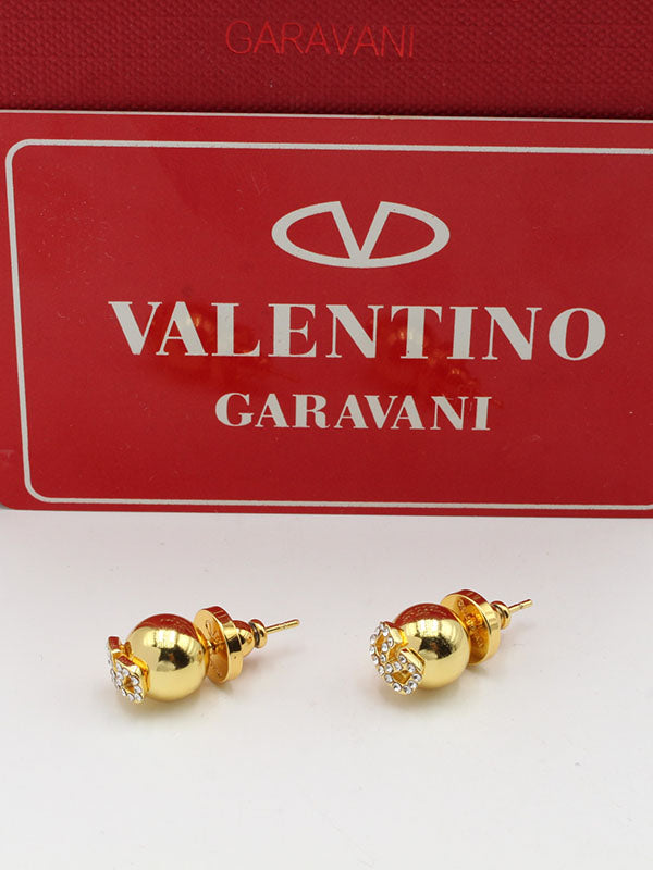 حلق فالنتينو بولز صغير لوقو حلق VALENTINO