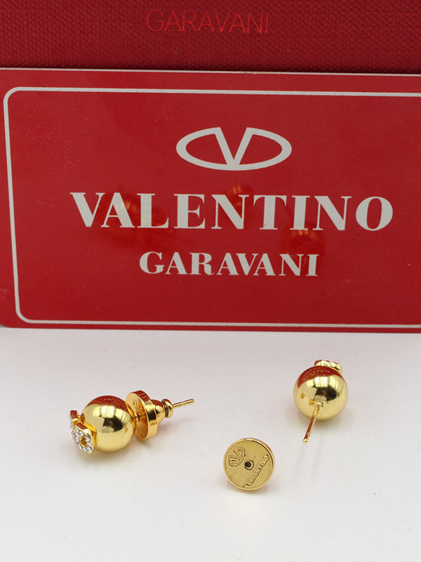 حلق فالنتينو بولز صغير لوقو حلق VALENTINO