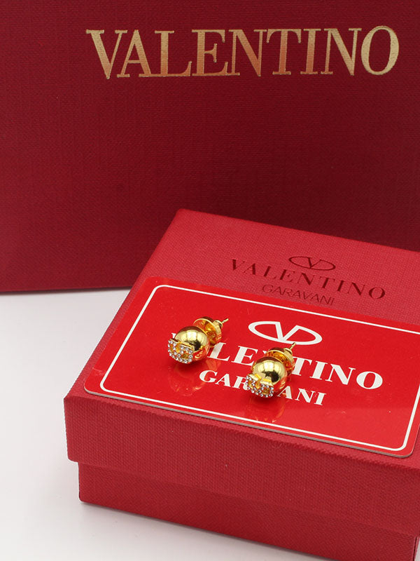 حلق فالنتينو بولز صغير لوقو حلق VALENTINO