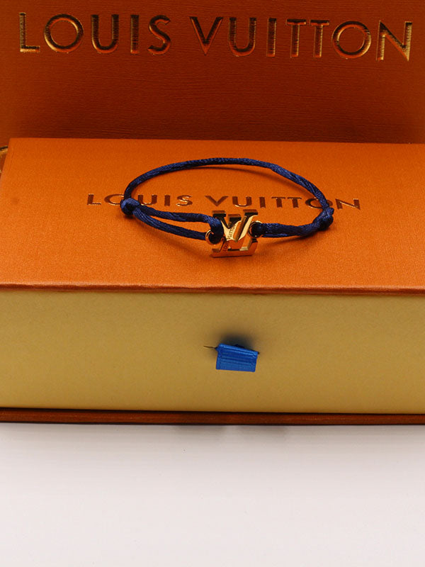 اسواره لويس فيتون خيط لوقو اسواره louis vuitton كحلي