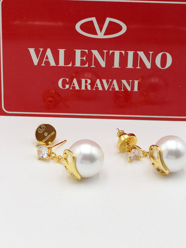 حلق فالنتينو لولو لوقو وسط حلق VALENTINO