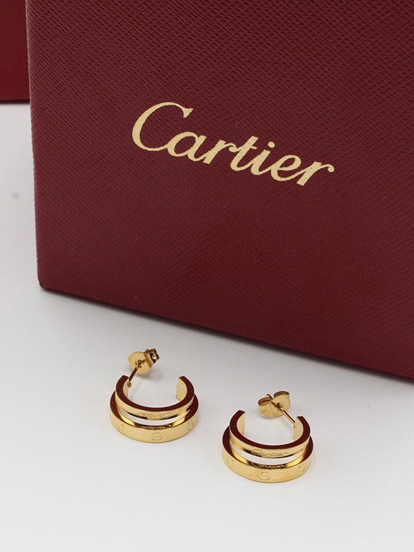حلق كارتير دبل لاينز حلق CARTIER