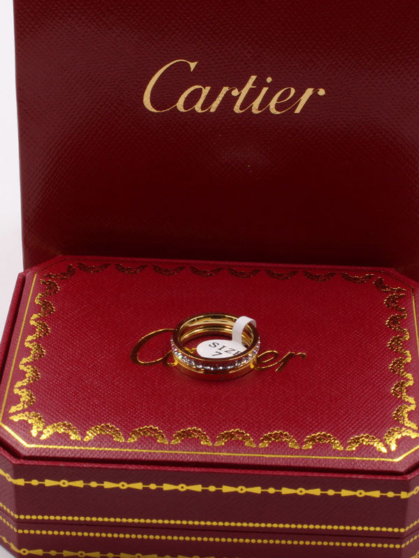 خواتم كارتير توينز كيوبك خواتم CARTIER ذهبي 6