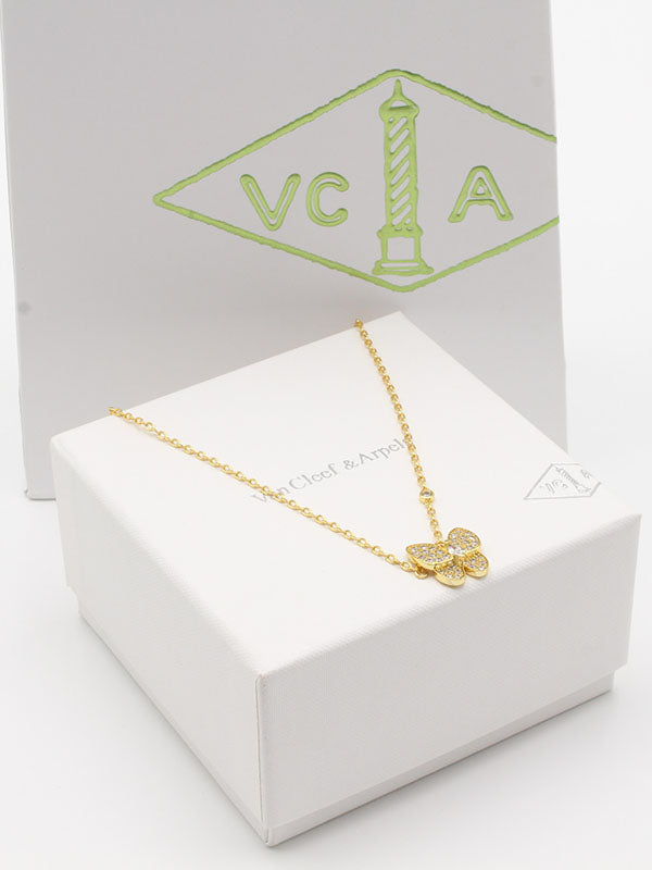 سلسال فان كليف فراشه زركون سلسال van cleef