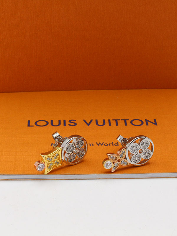 حلق لويس فيتون مكس كلورز فلاور لوقو حلق louis vuitton