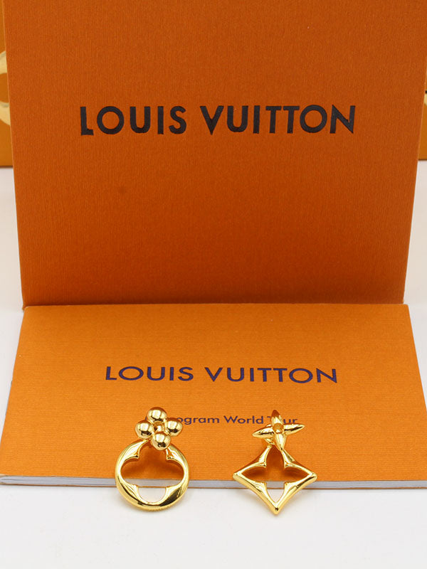 حلق لويس فيتون فلاور اند راوند لوقو حلق louis vuitton