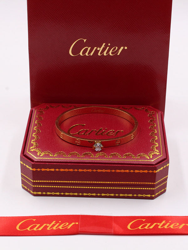 اسواره كارتير حجر سوليتير لوقو اسواره CARTIER