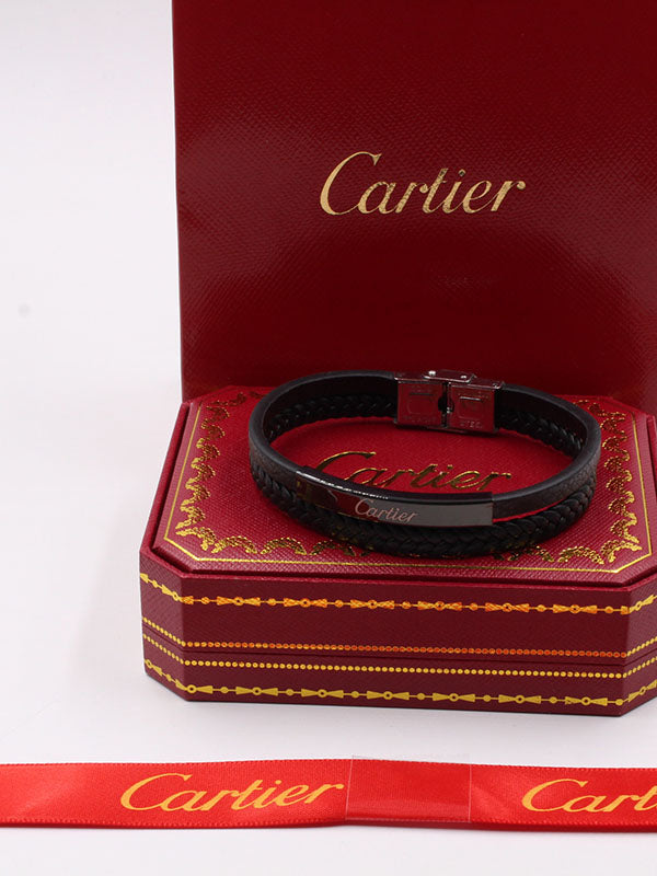 اسوارة كارتير جلد ملتي لاينز اسواره CARTIER