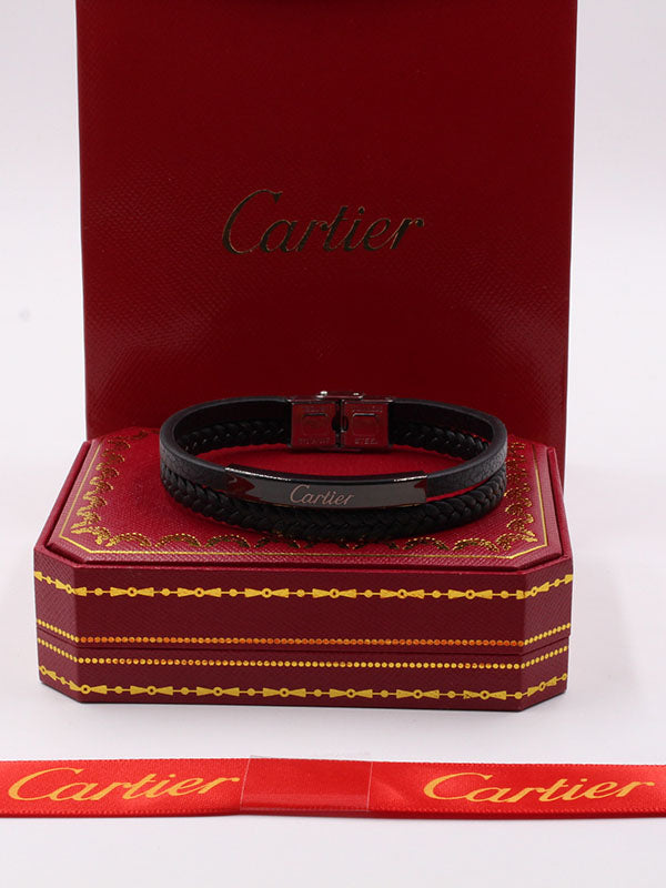 اسوارة كارتير جلد ملتي لاينز اسواره CARTIER