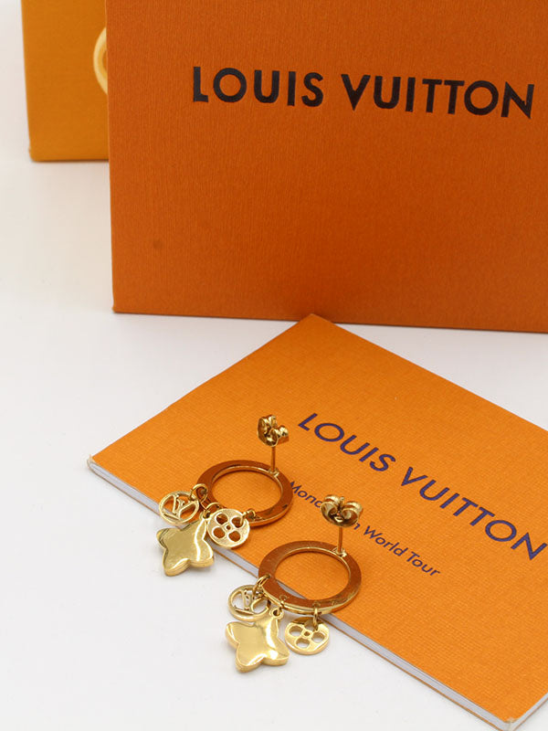 حلق لويس فيتون ملتي بندنتس حلق louis vuitton