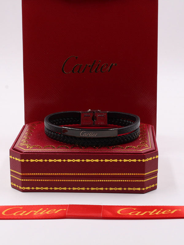 اسوارة كارتير جلد ملتي لاينز اسواره CARTIER