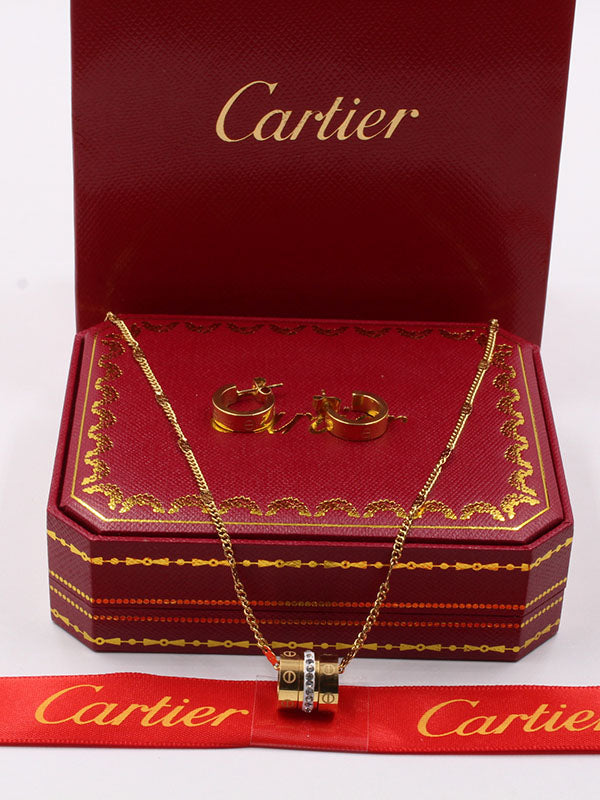 طقم كارتير لوف حلقات 2 قطع اطقم CARTIER