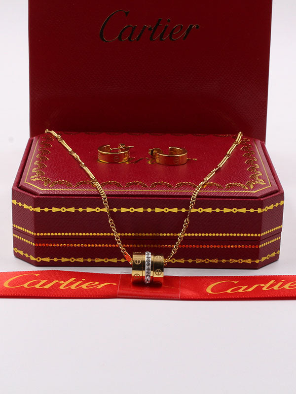 طقم كارتير لوف حلقات 2 قطع اطقم CARTIER