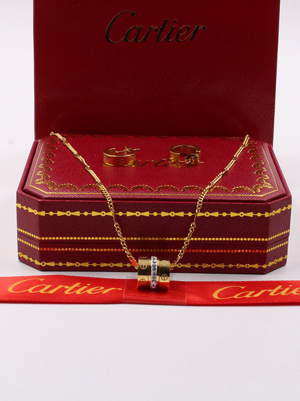 طقم كارتير لوف حلقات 2 قطع اطقم CARTIER
