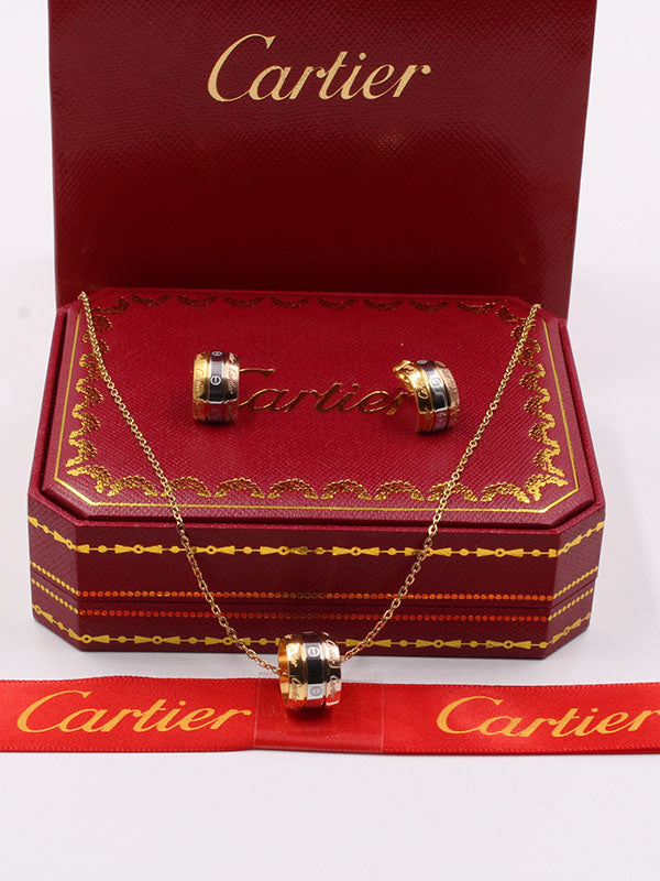 طقم كارتير لوف 2 قطع ملتي كلر اطقم CARTIER