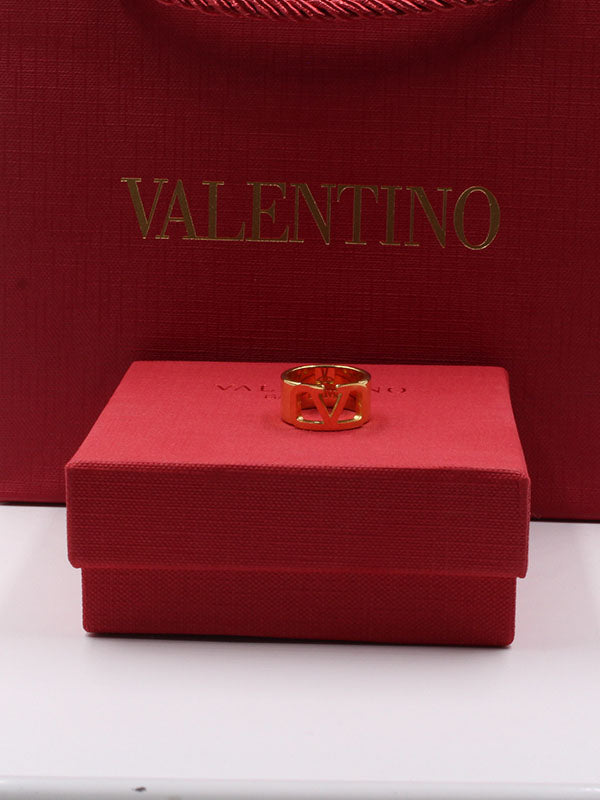 خاتم فالنتينو عريض خواتم VALENTINO ذهبي 6