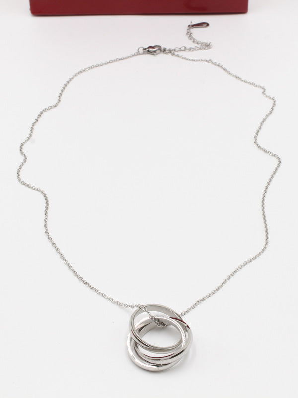 سلسال حلقات مجموعه سلسال CARTIER فضي