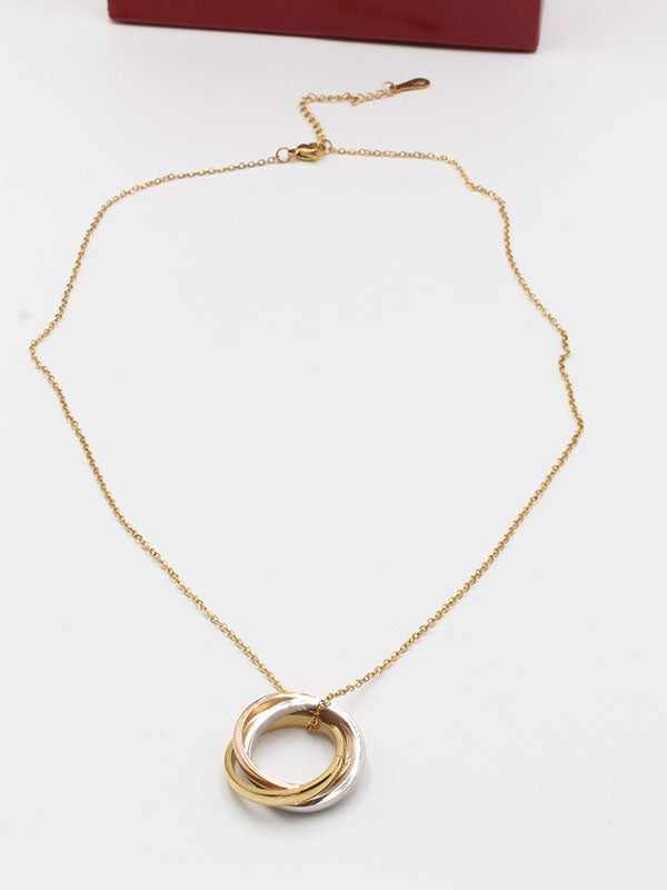 سلسال حلقات مجموعه سلسال CARTIER ملون