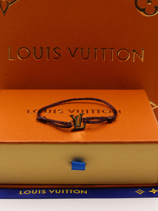 اسواره لويس فيتون خيط لوقو اسواره louis vuitton بني