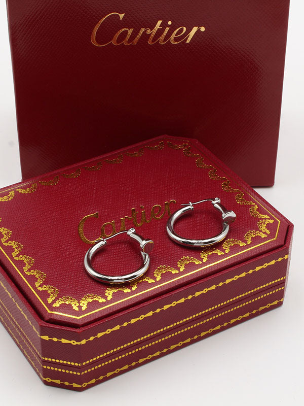 حلق كارتير مدور وسط حلق CARTIER