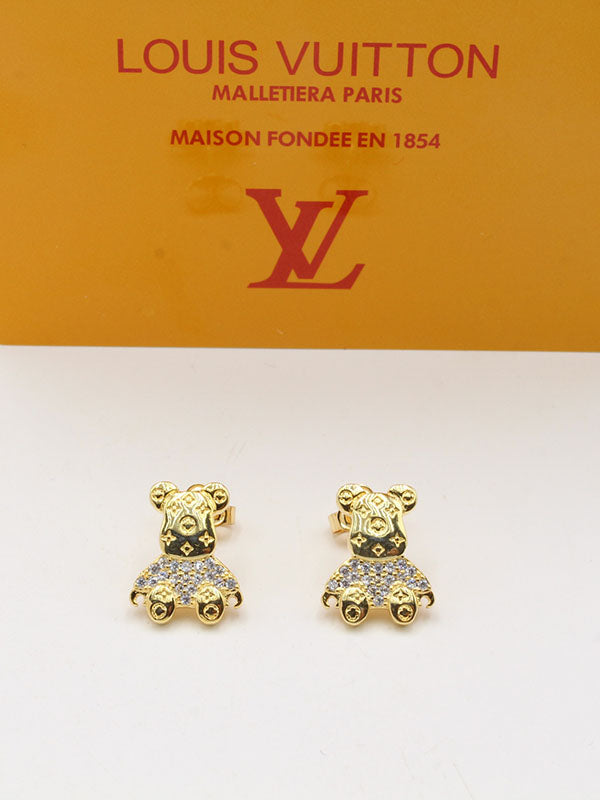 حلق لويس فيتون نيو شيب لوقو حلق chaumet