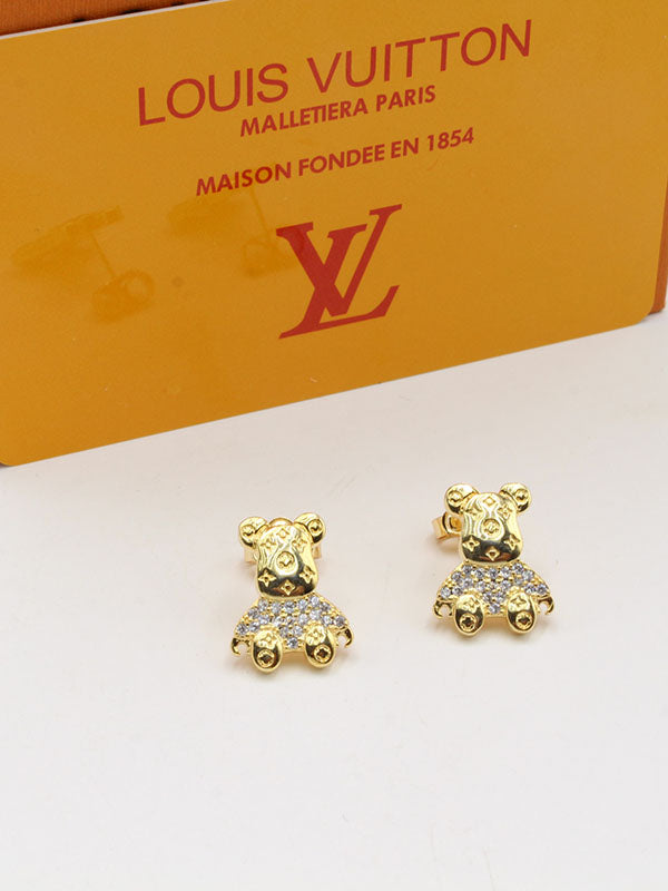 حلق لويس فيتون نيو شيب لوقو حلق chaumet