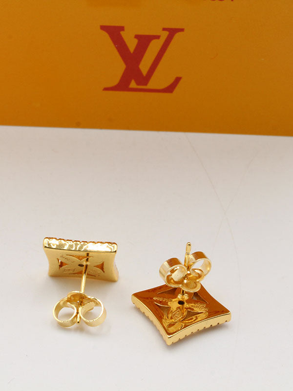 حلق لويس فيتون زركون تو فلاور لوقو حلق louis vuitton