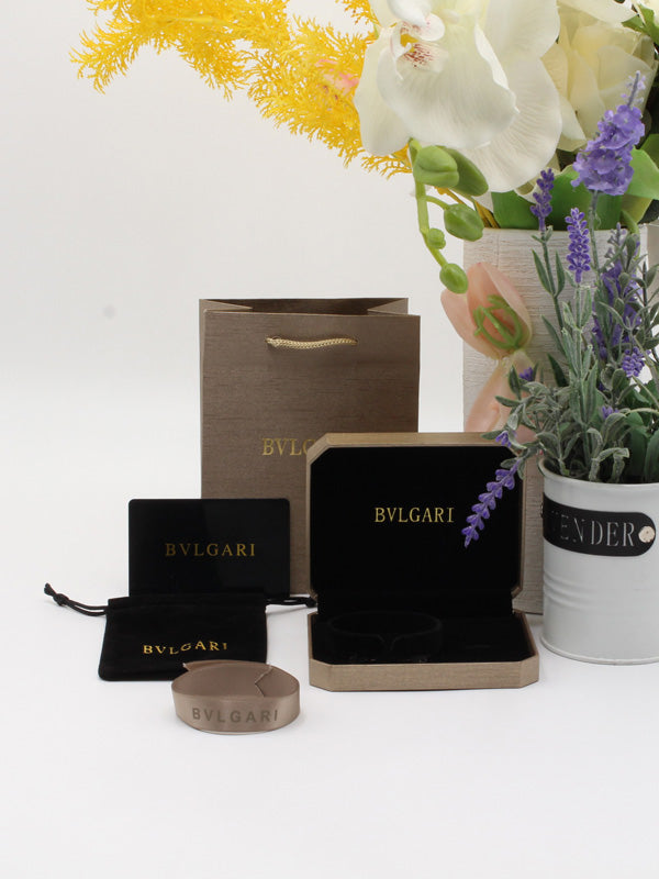 ملحقات بولغاري الاصلية للاساور مع جراب هدايا bvlgari