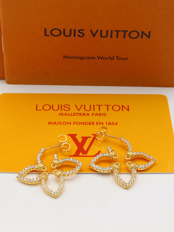 حلق لويس فيتون بيق فلاور نيو لوقو حلق louis vuitton