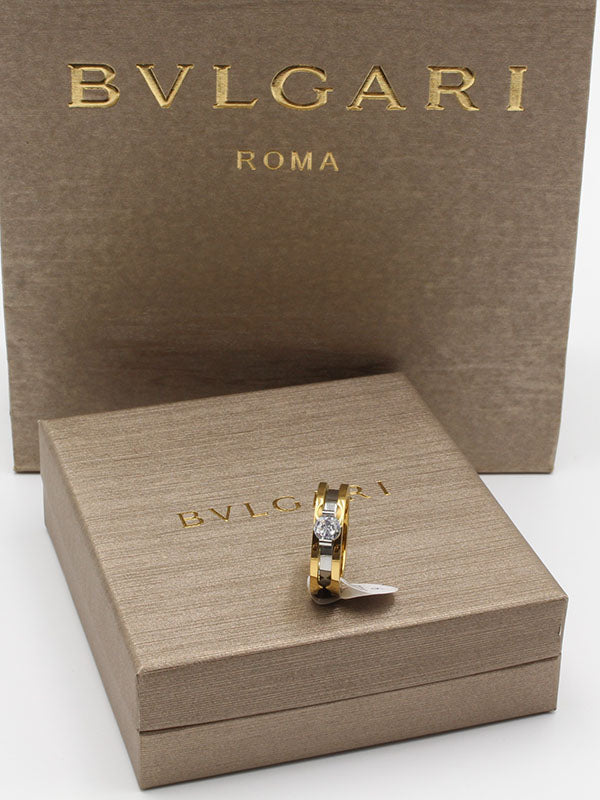 خاتم بولغاري زركون خواتم bvlgari ذهبي 6