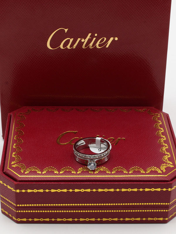 خاتم كارتير سوليتير زركون خواتم CARTIER
