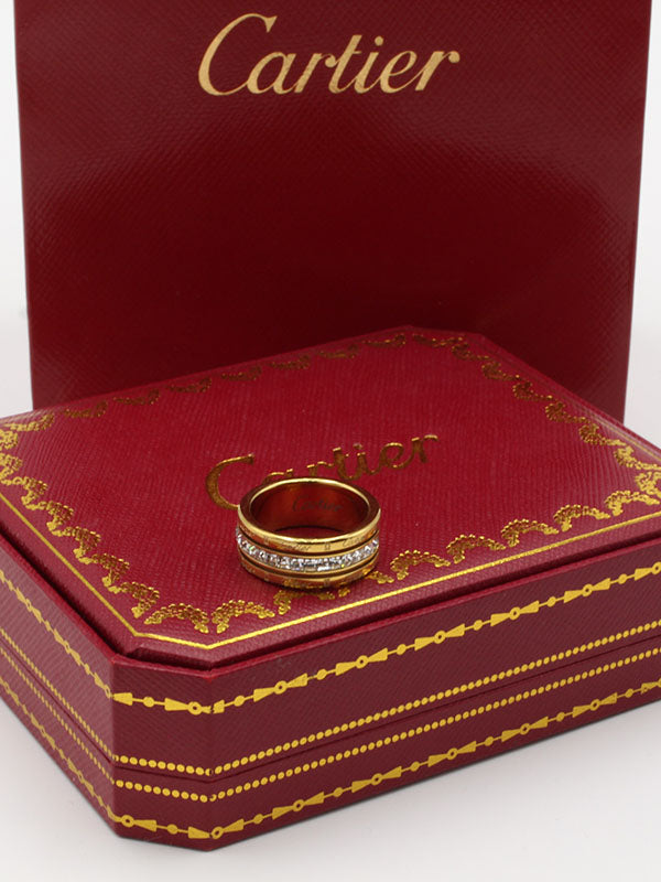 خاتم كارتير كيوبك لاينز زركون خواتم CARTIER
