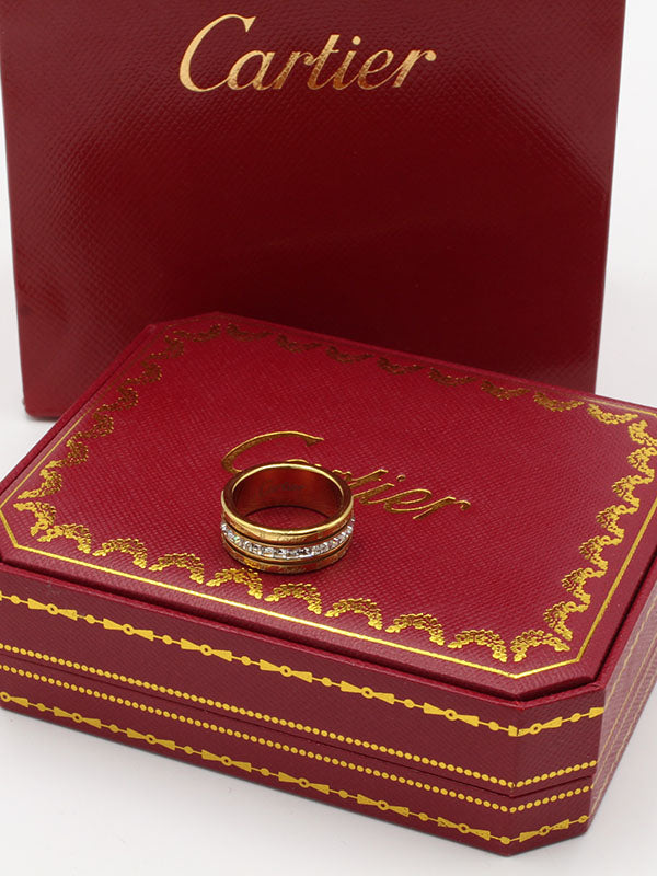 خاتم كارتير كيوبك لاينز زركون خواتم CARTIER