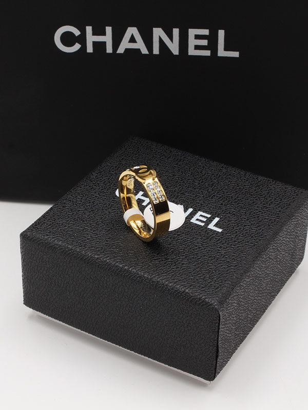 خاتم شانيل زركون CH خواتم chanel