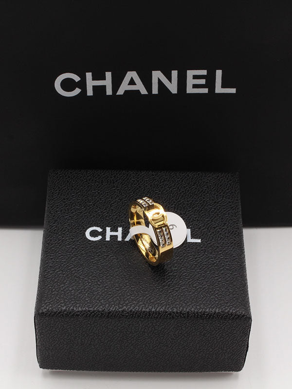 خاتم شانيل زركون CH خواتم chanel