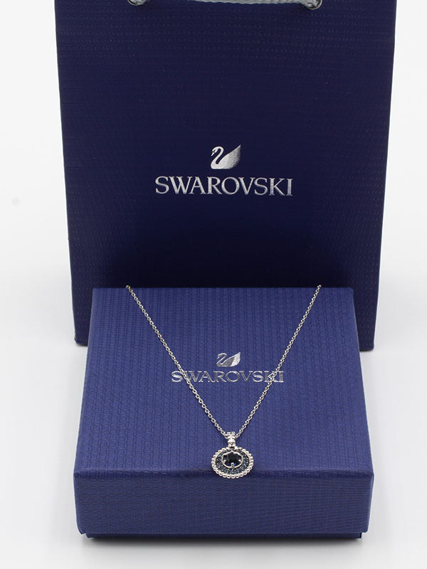 سلسال سواروفسكي فص كحلي سلسال Swarovski