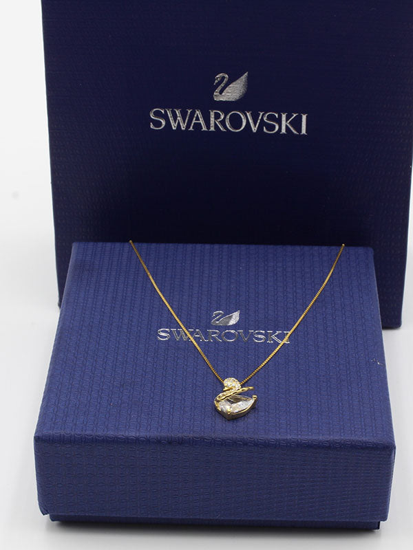سلسال سوارفسكي سوان صغير سلسال Swarovski