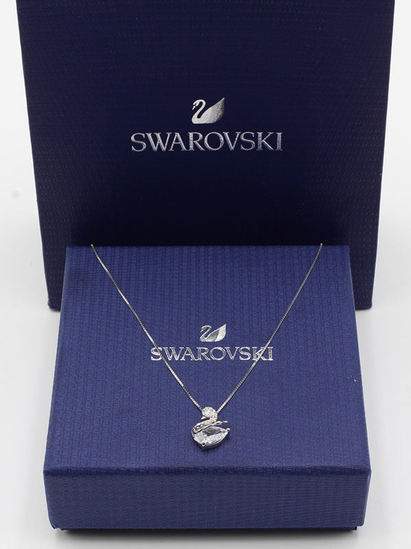 سلسال سوارفسكي سوان صغير سلسال Swarovski