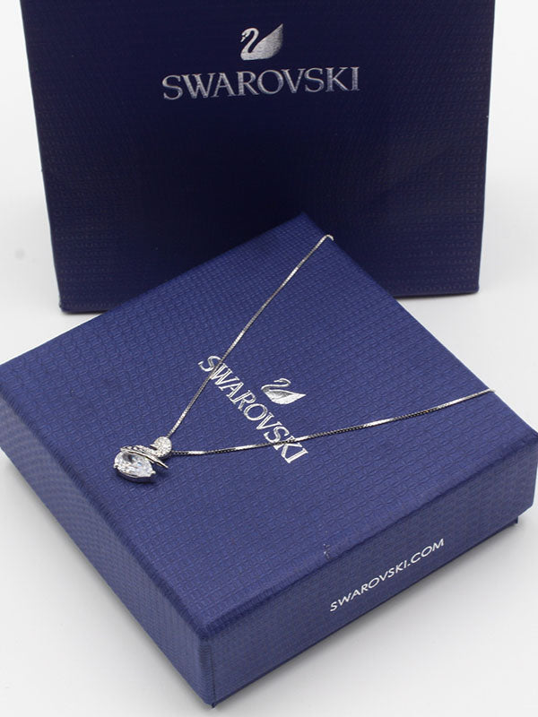 سلسال سوارفسكي سوان صغير سلسال Swarovski