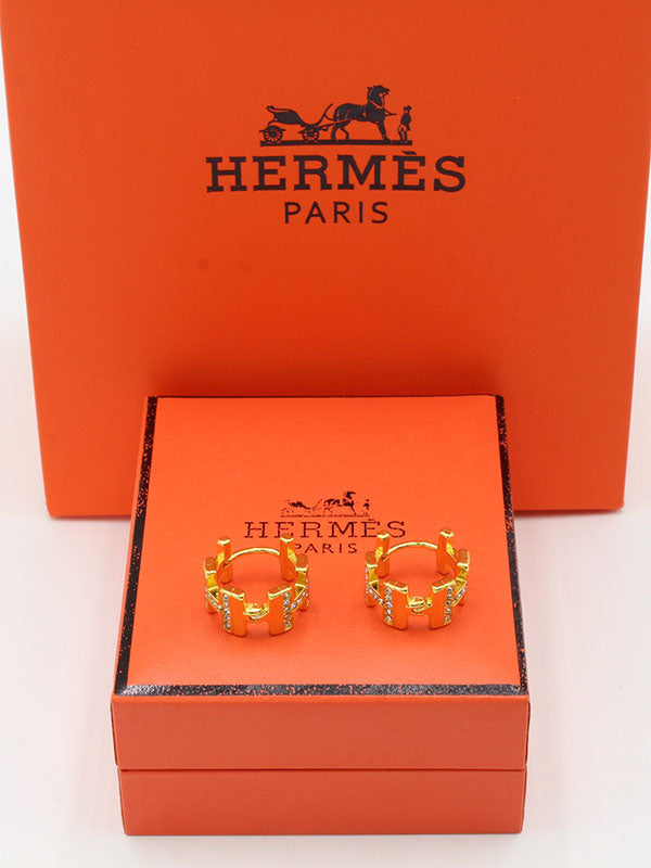 حلق هيرمز كبس الجديد حلق HERMES