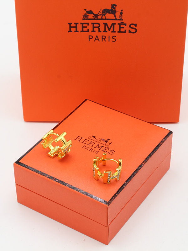 حلق هيرمز كبس الجديد حلق HERMES