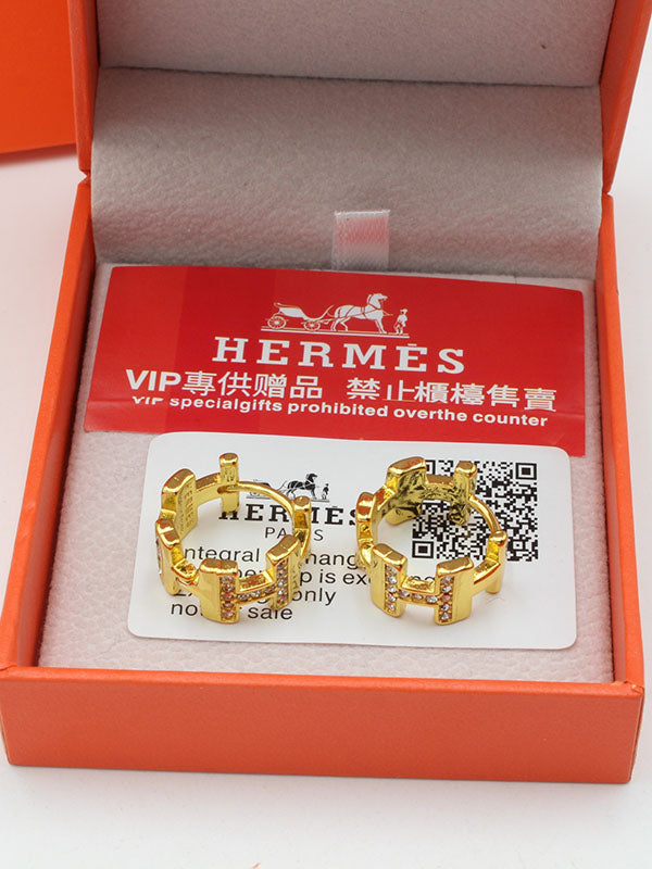 حلق هيرمز كبس الجديد حلق HERMES