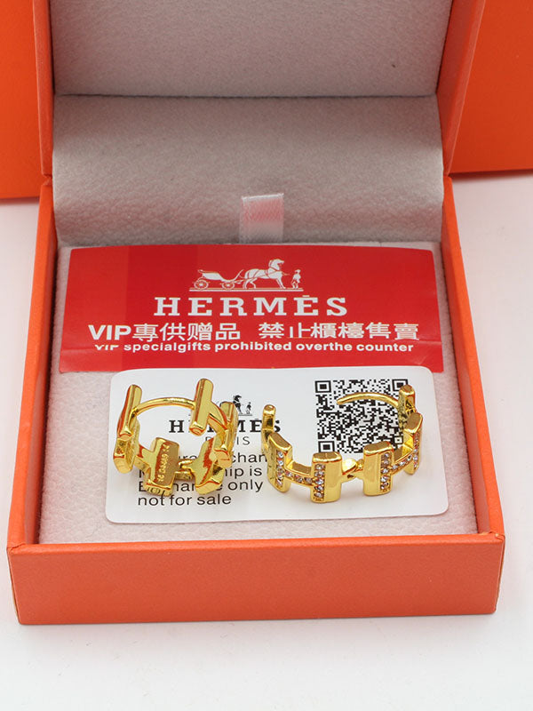 حلق هيرمز كبس الجديد حلق HERMES