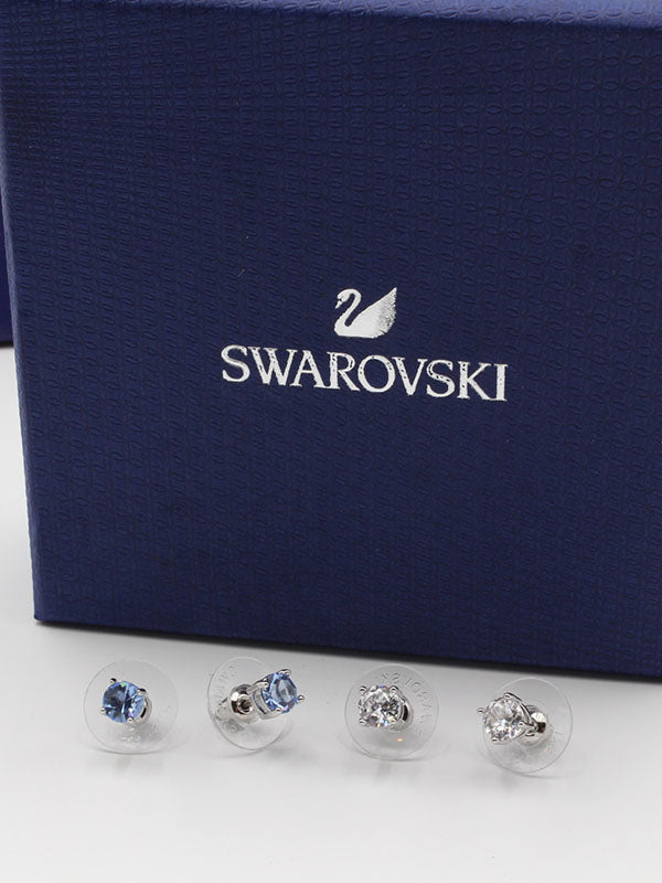 حلق سواروفسكي فص صغير حلق Swarovski