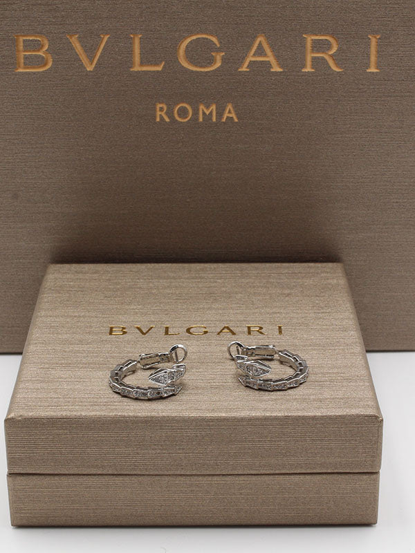 حلق بولغاري زركون مدور سنيك حلق bvlgari