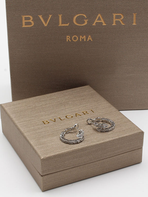 حلق بولغاري زركون مدور سنيك حلق bvlgari