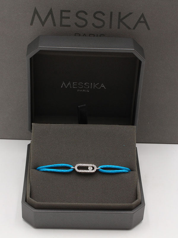 اسواره ميسيكا خيط الجديده لوقو اسواره messika