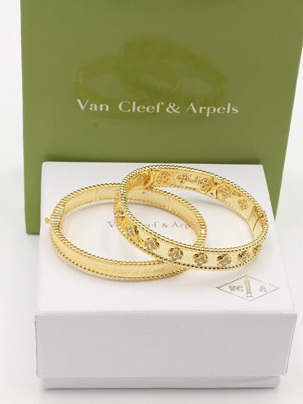 اساور فان كليف 2 قطع لوقو اسواره van cleef