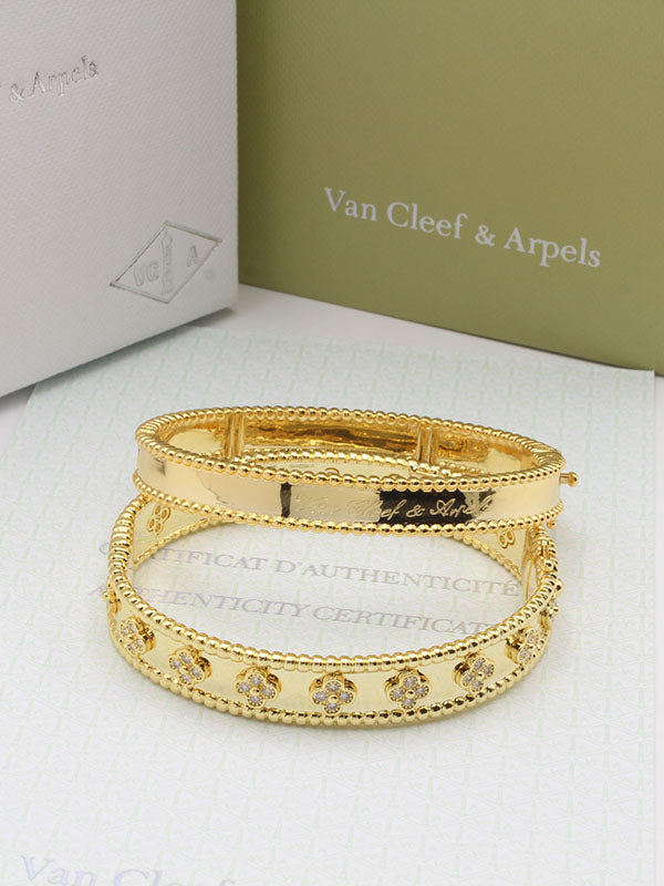 اساور فان كليف 2 قطع لوقو اسواره van cleef