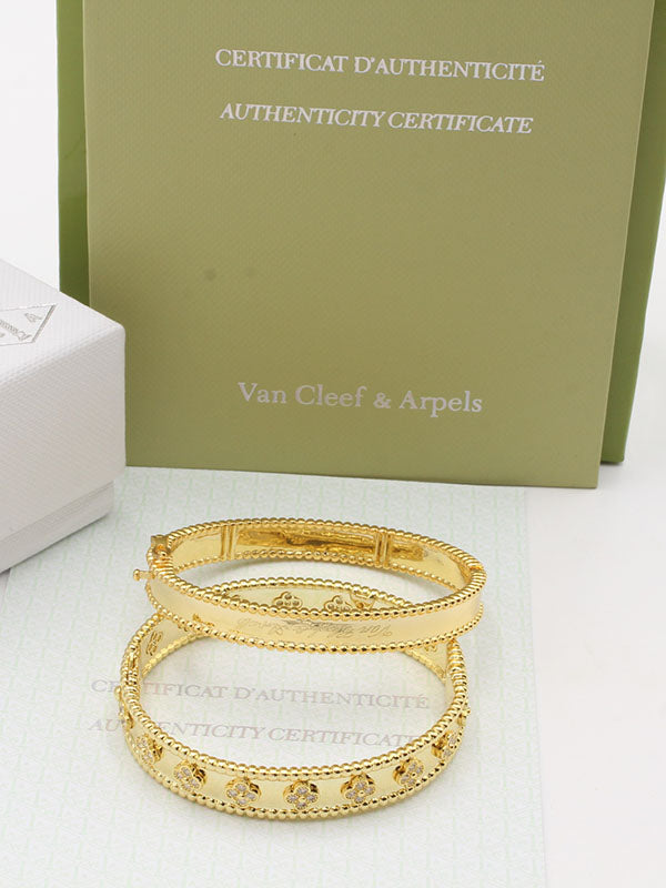 اساور فان كليف 2 قطع لوقو اسواره van cleef